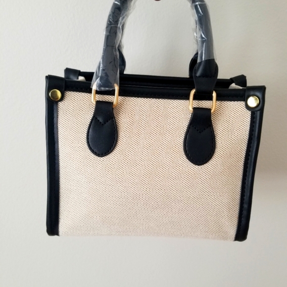 Cute Small Paris Square Handbag/Crossbody Purse - Picture 2 of 8